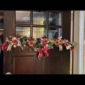 EXAMPLES of my Christmas and fall door Garland